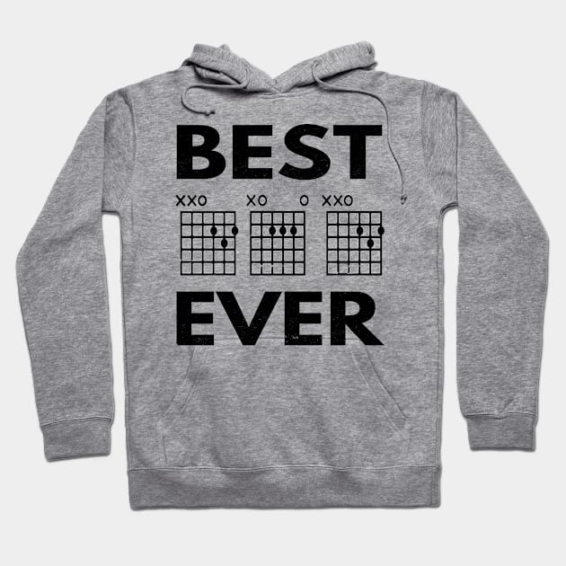 Best Dad Ever Music Chords Hoodie by Redmart